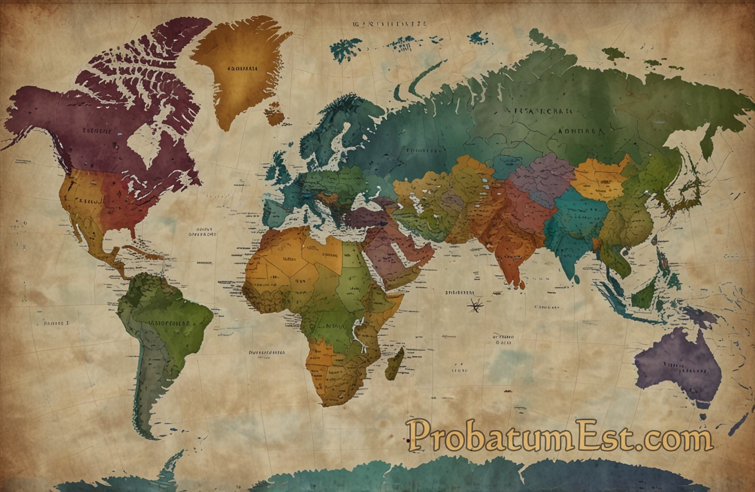 Continents – Geographical Regions of the Earth