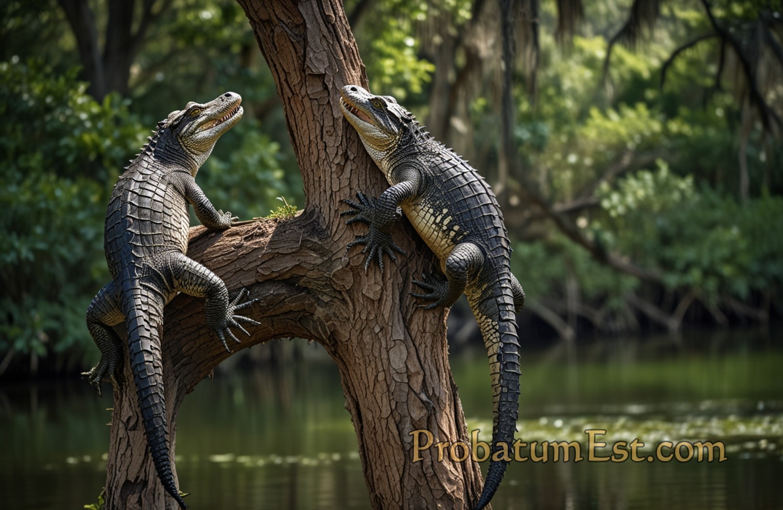 Can Alligators Climb Trees?